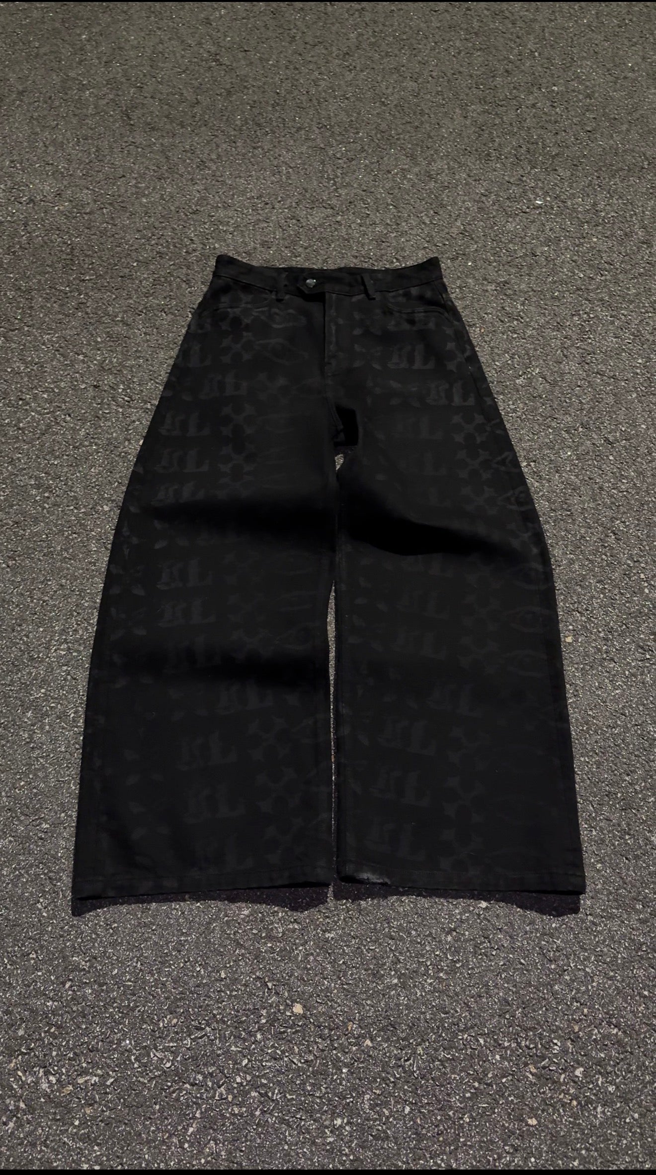 Hidden Signs Baggy Denim