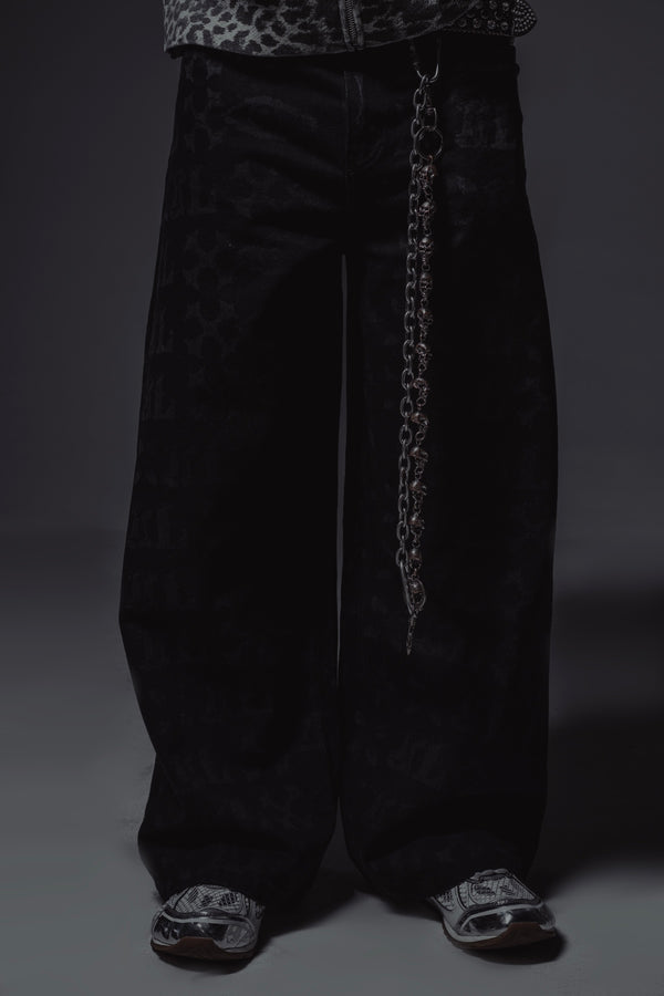 Hidden Signs Baggy Denim